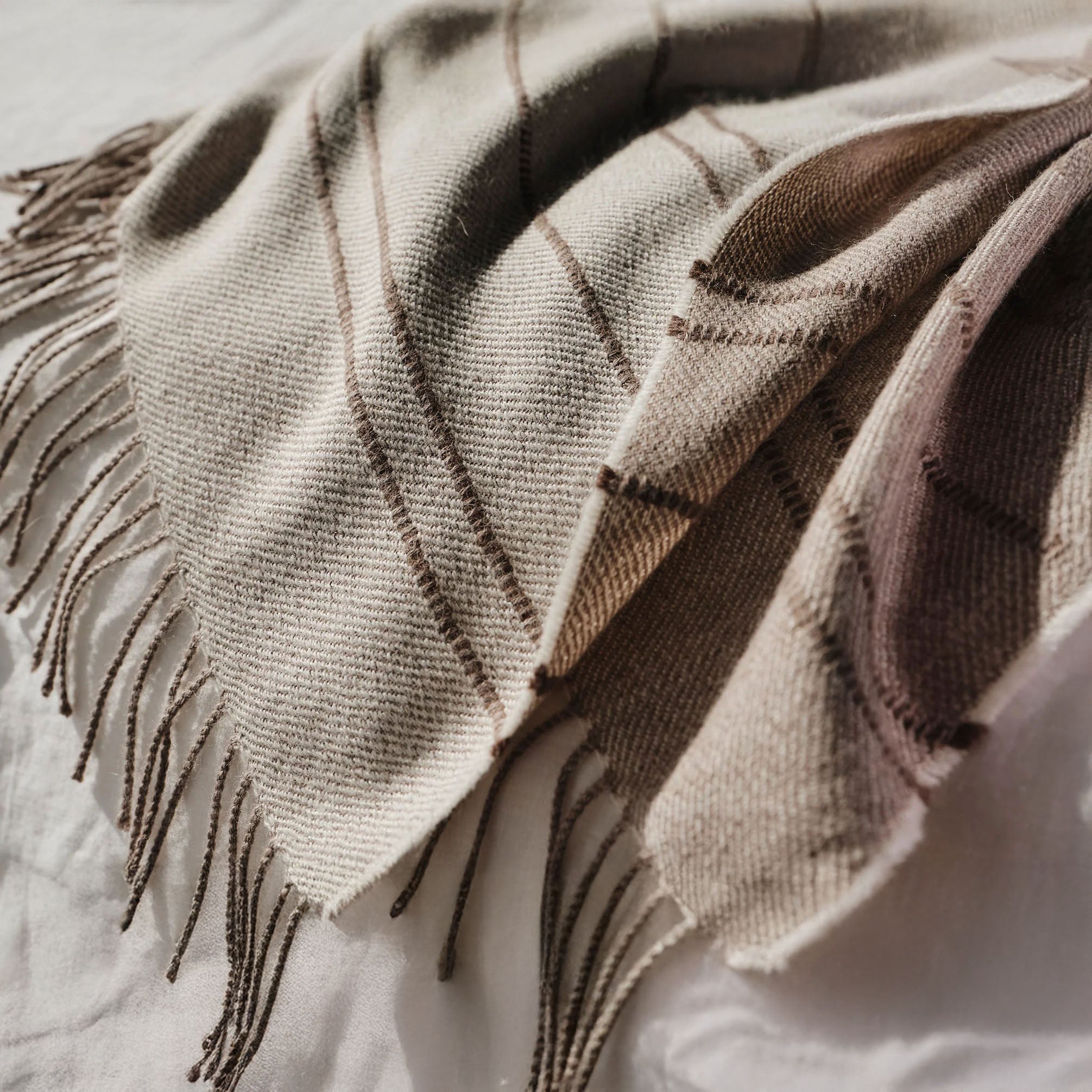 Lima Reversible Alpaca Throw