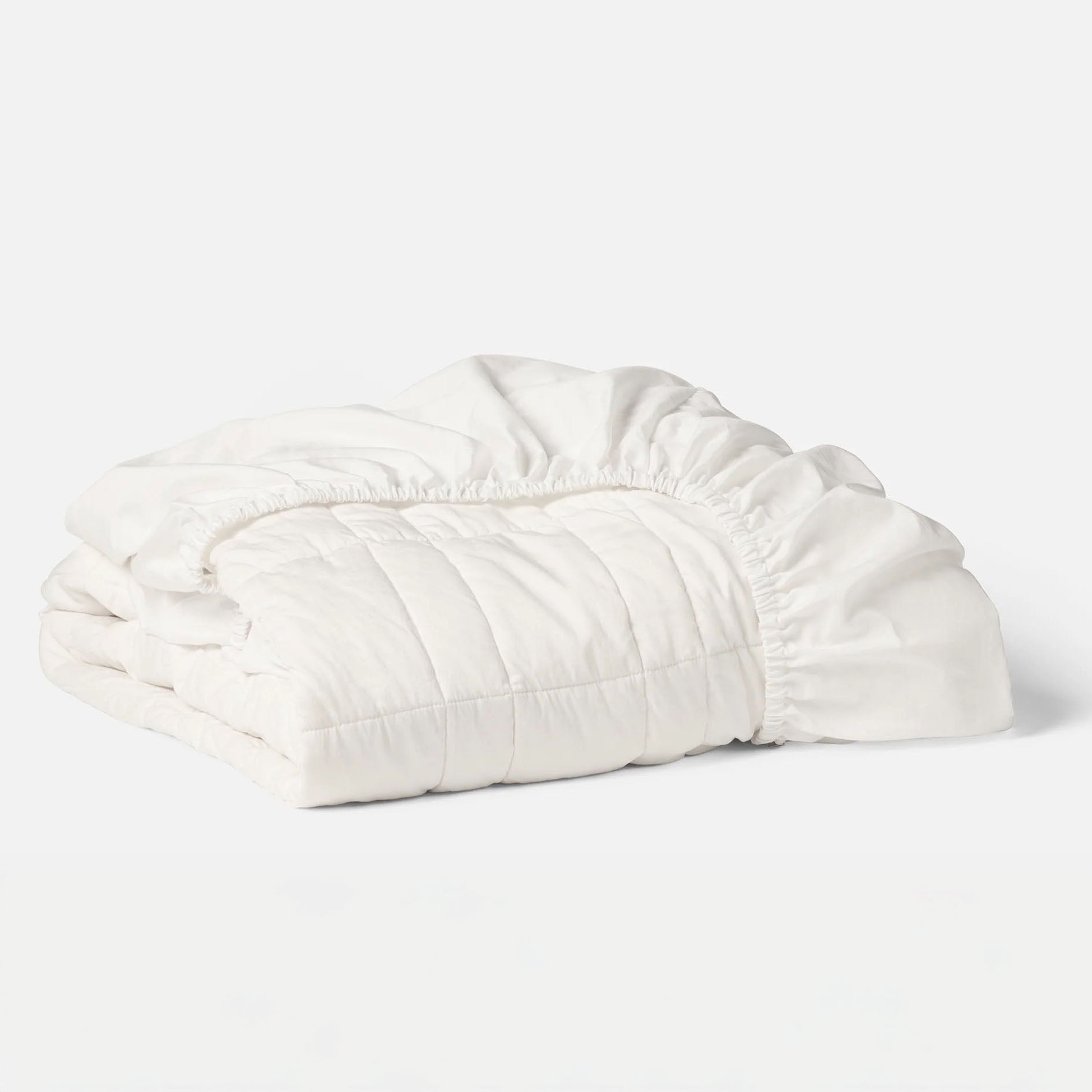 Washable Wool Filled Mattress Pad
