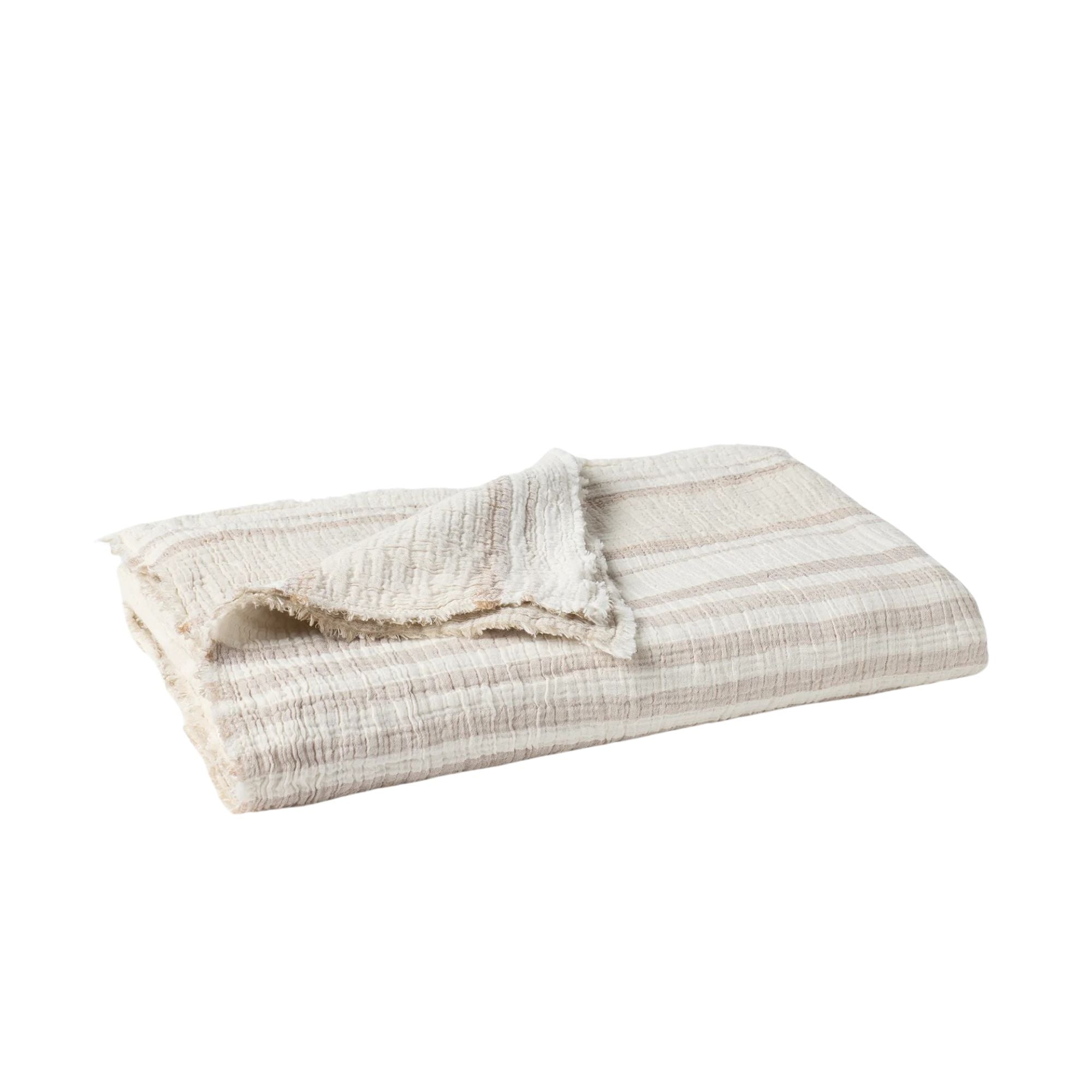 Topanga Organic Matelasse Throw