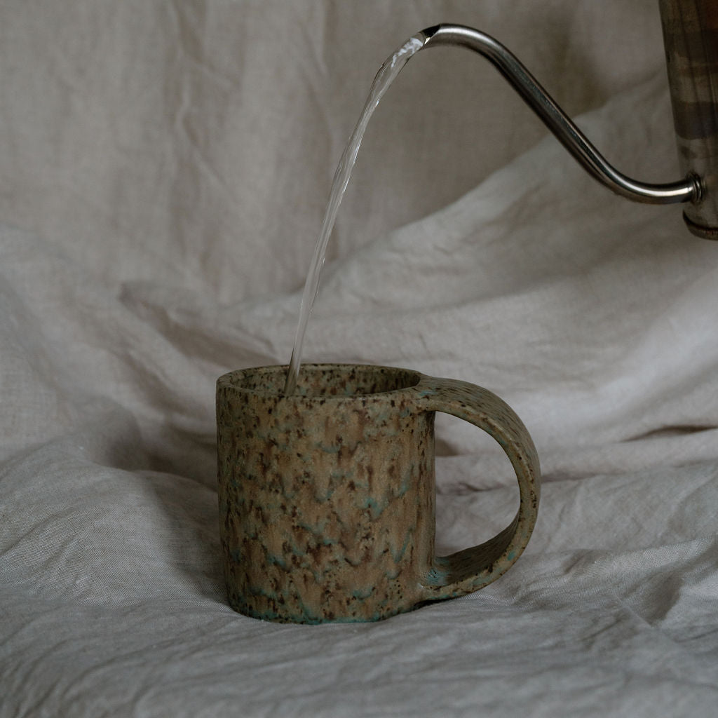 Veridian Emerald Handmade Ceramic Mug