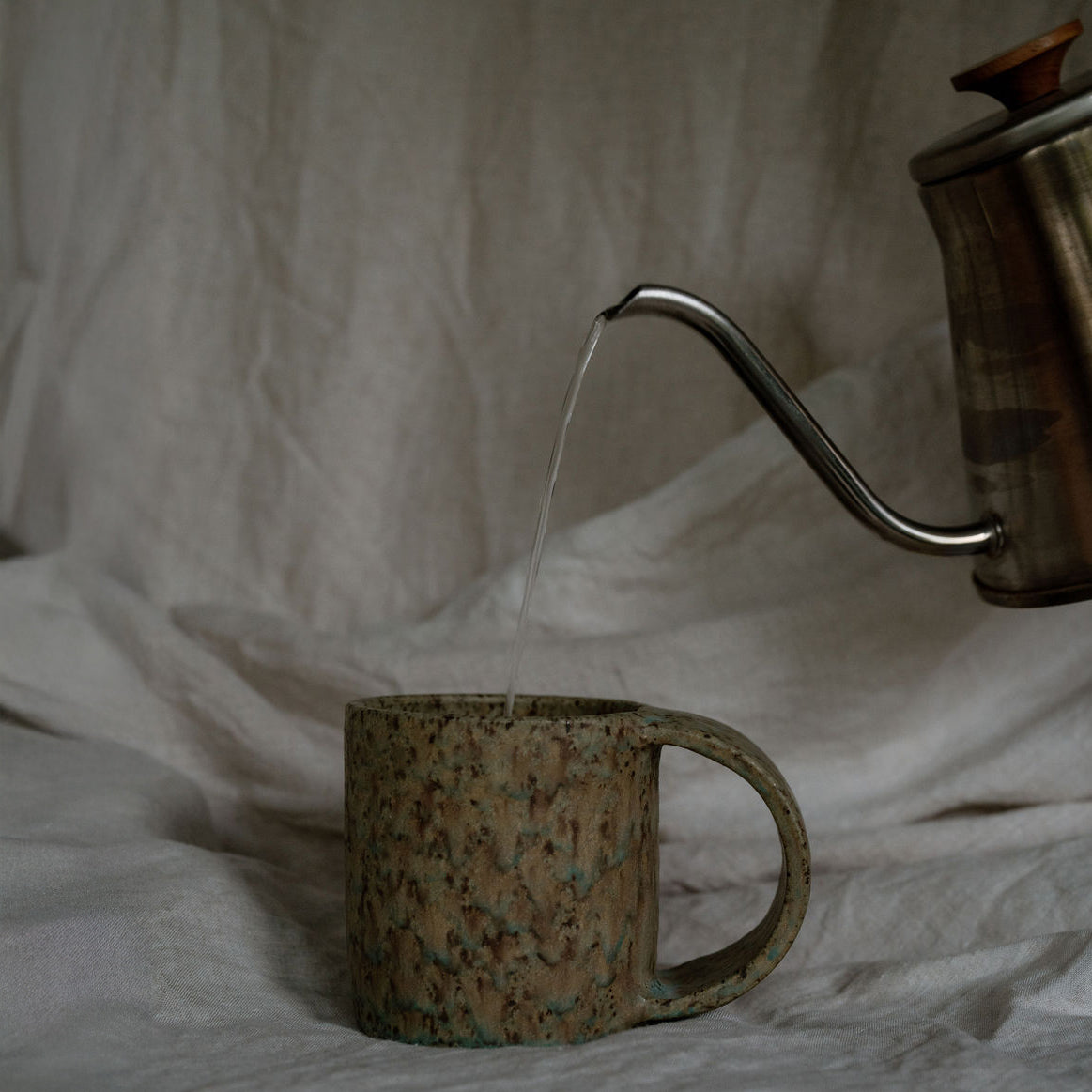 Veridian Emerald Handmade Ceramic Mug