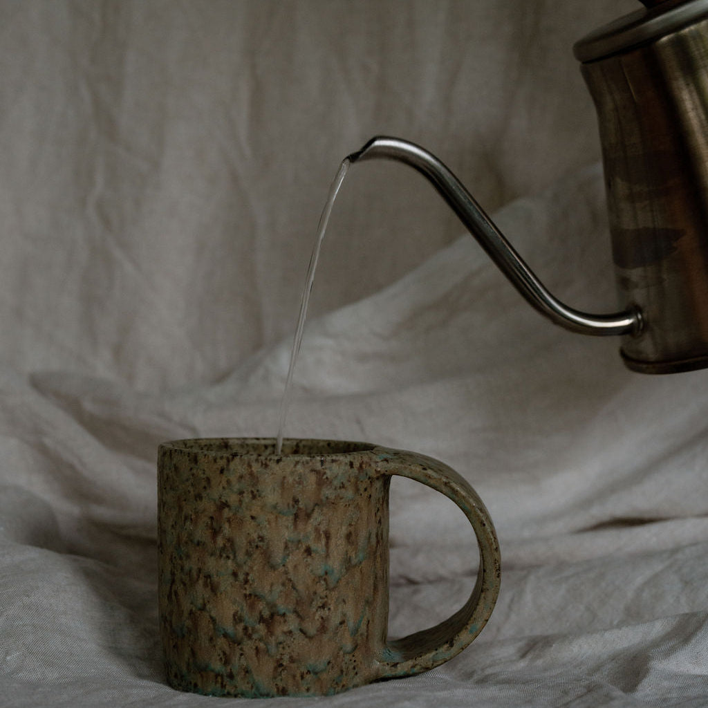 Veridian Emerald Handmade Ceramic Mug