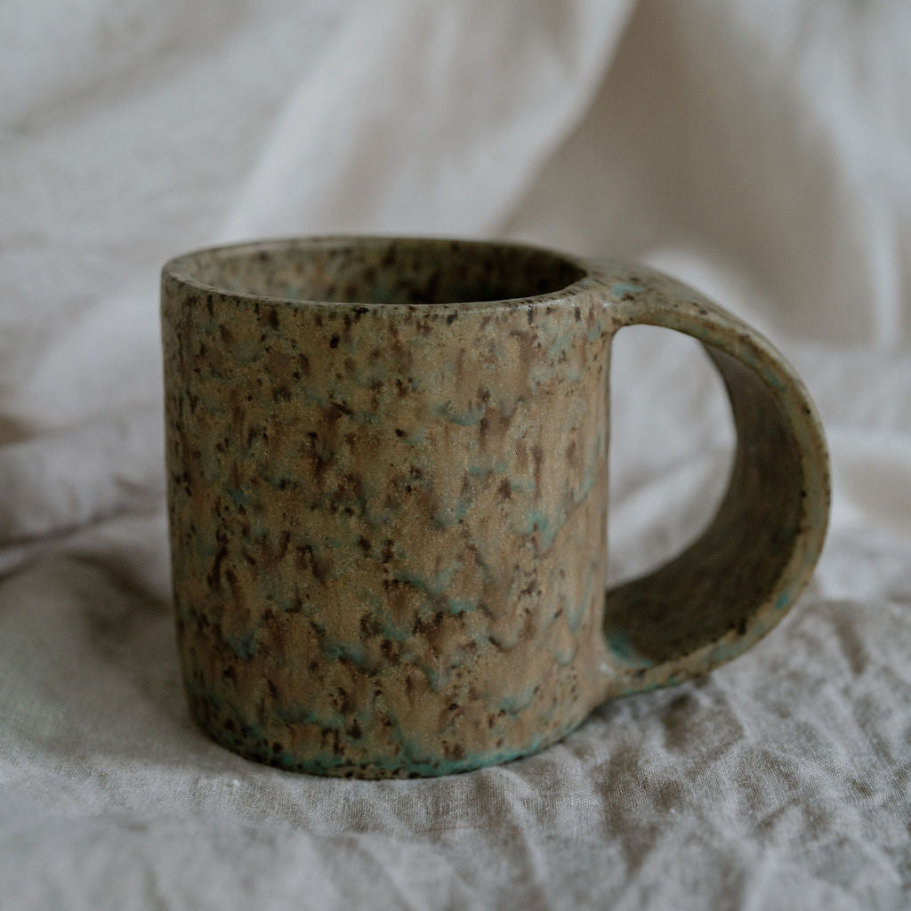 Veridian Emerald Handmade Ceramic Mug
