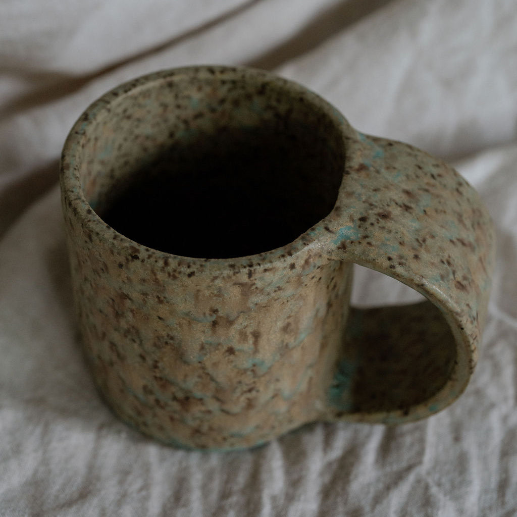 Veridian Emerald Handmade Ceramic Mug