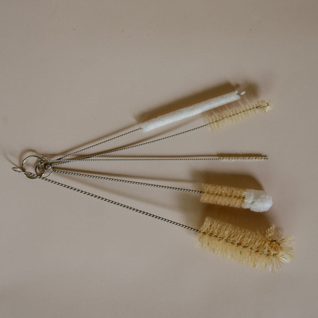 Set of 5 Sisal Bottle Brushes