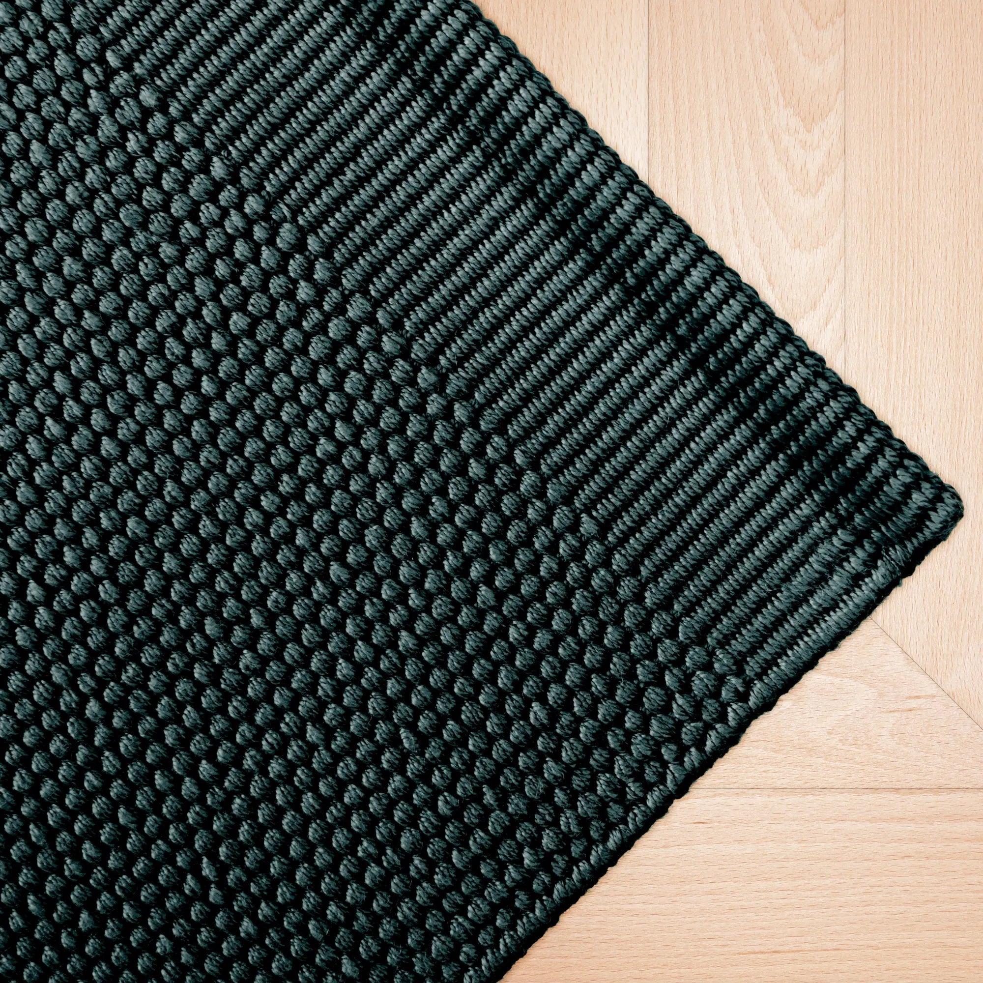 Luxe CleanBamboo® PLNTwool™ Solid Rug