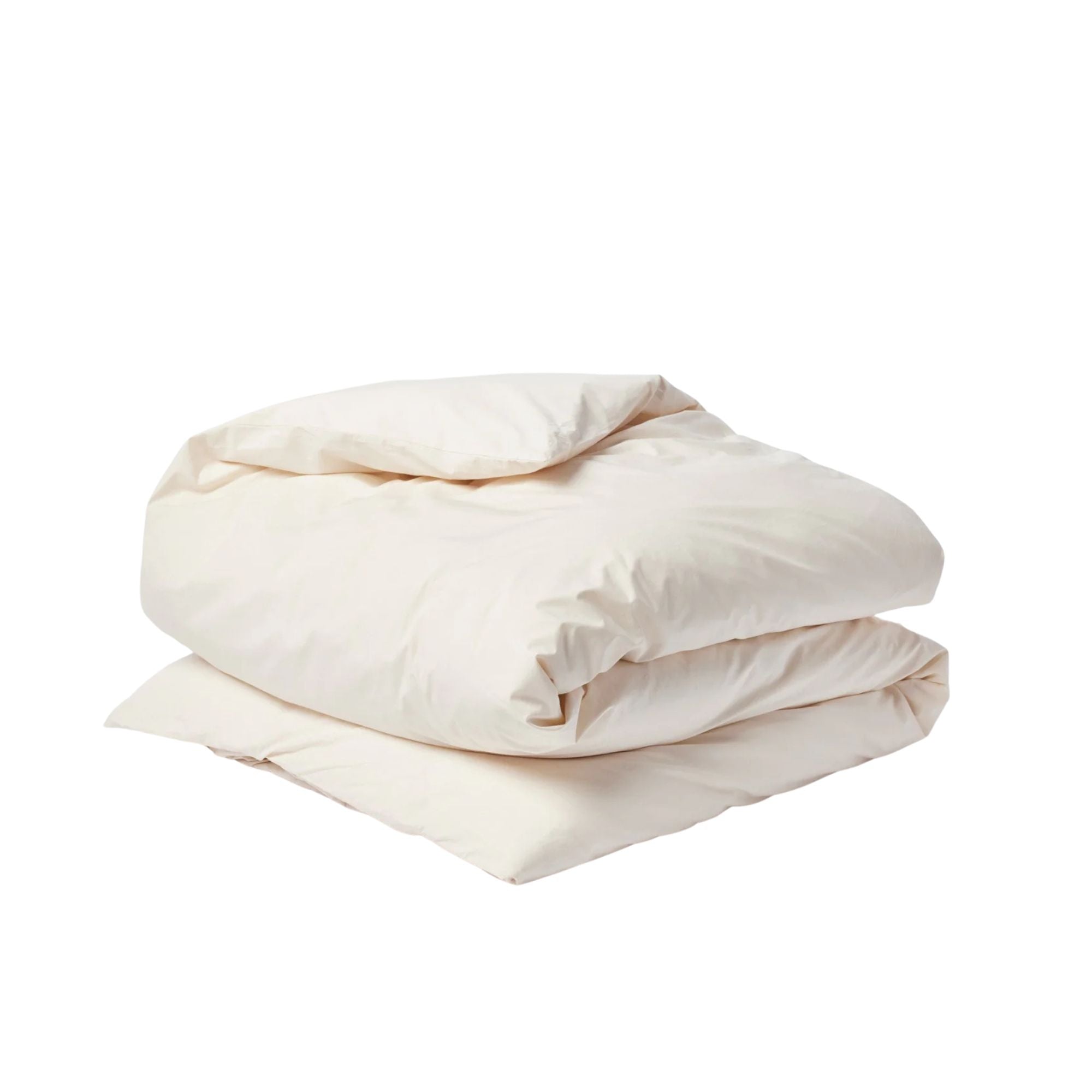 Refined Organic Percale Duvet Cover