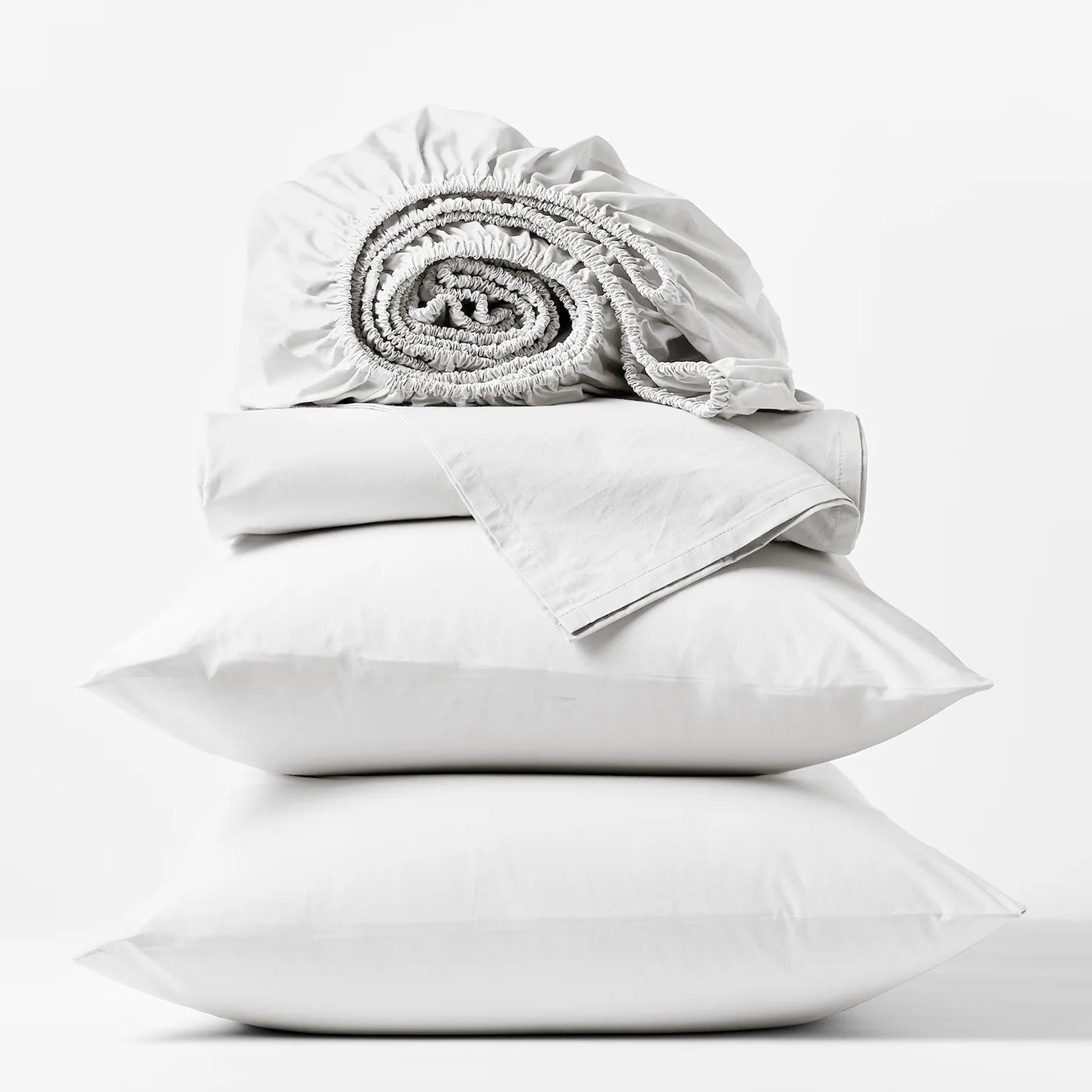 Refined Organic Percale Sheet Set