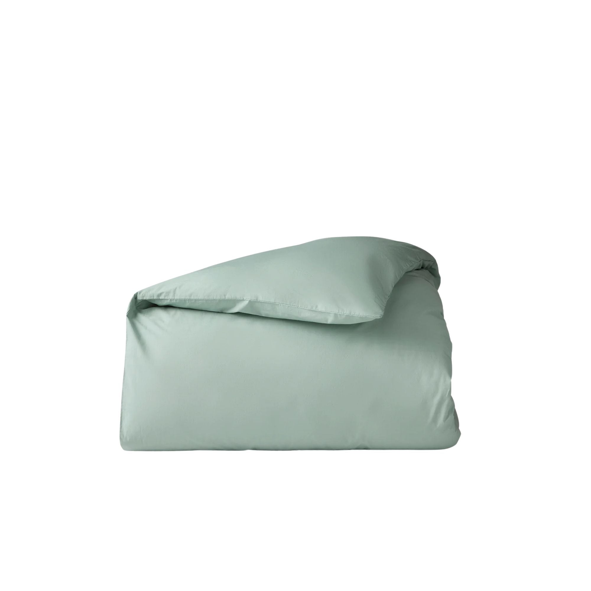 Refined Organic Percale Duvet Cover