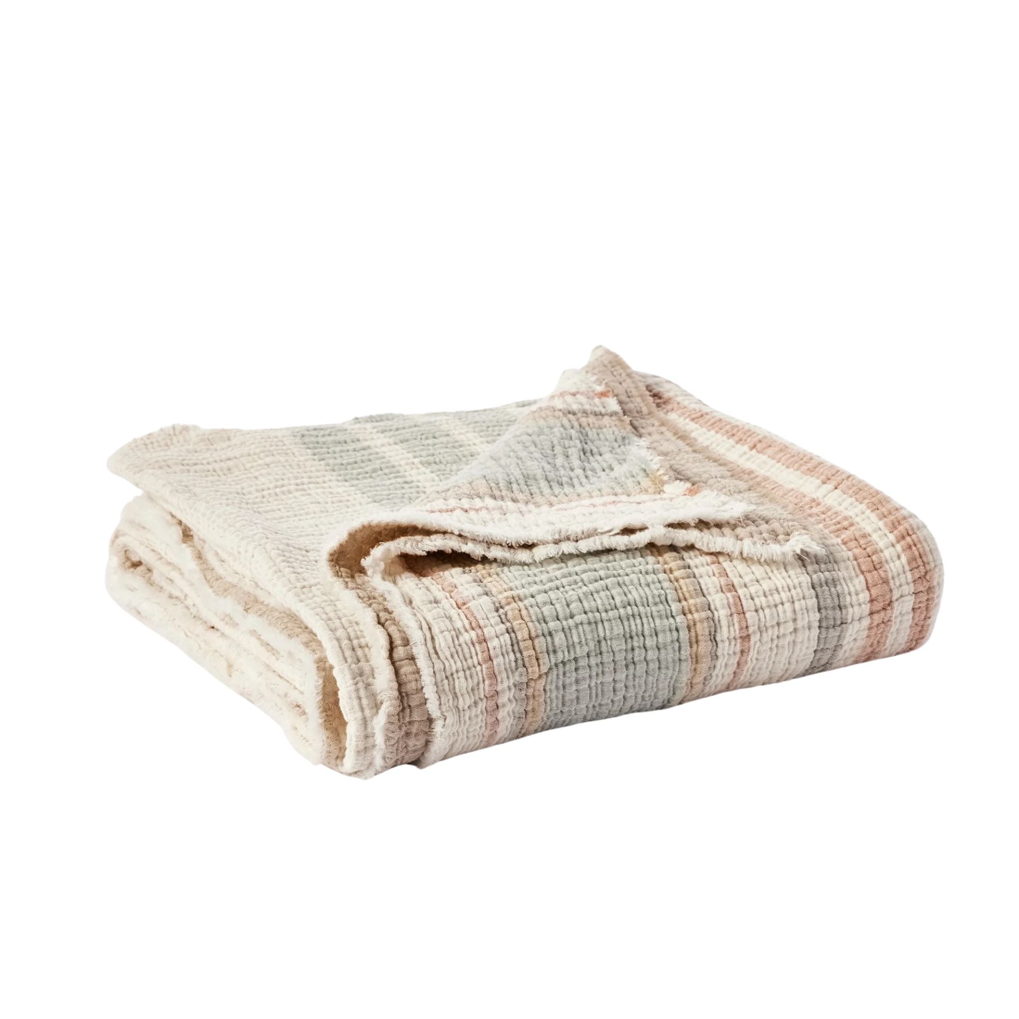 Topanga Organic Matelasse Throw