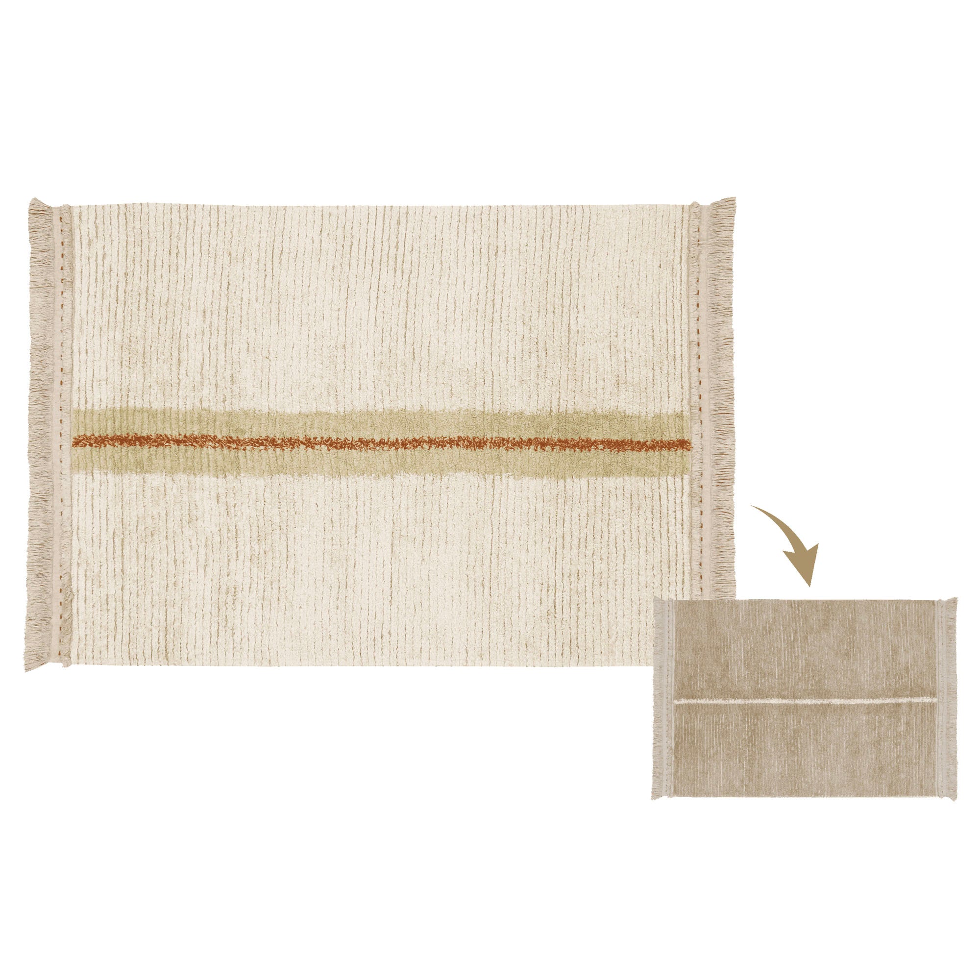 Reversible Washable Rug