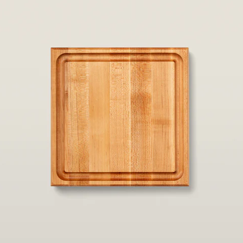 Boos Block CB Series Square Cutting Board With Juice Groove 1-3/4" Thickness, Maple