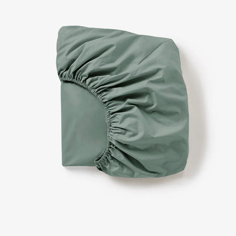 Cloud Soft Organic Sateen Fitted Sheet