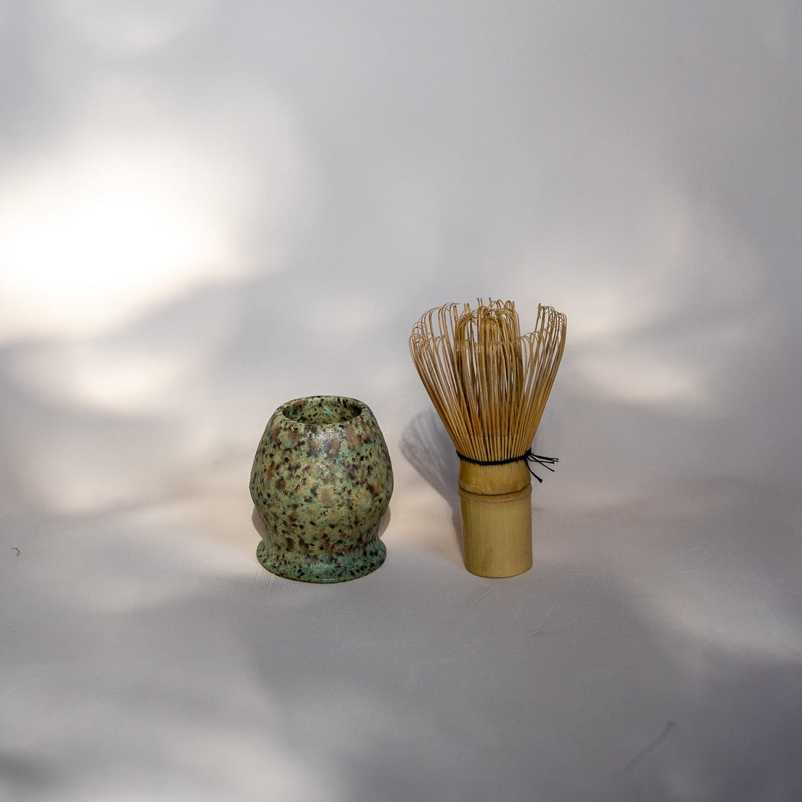 Veridian Emerald Handmade Ceramic Matcha Holder