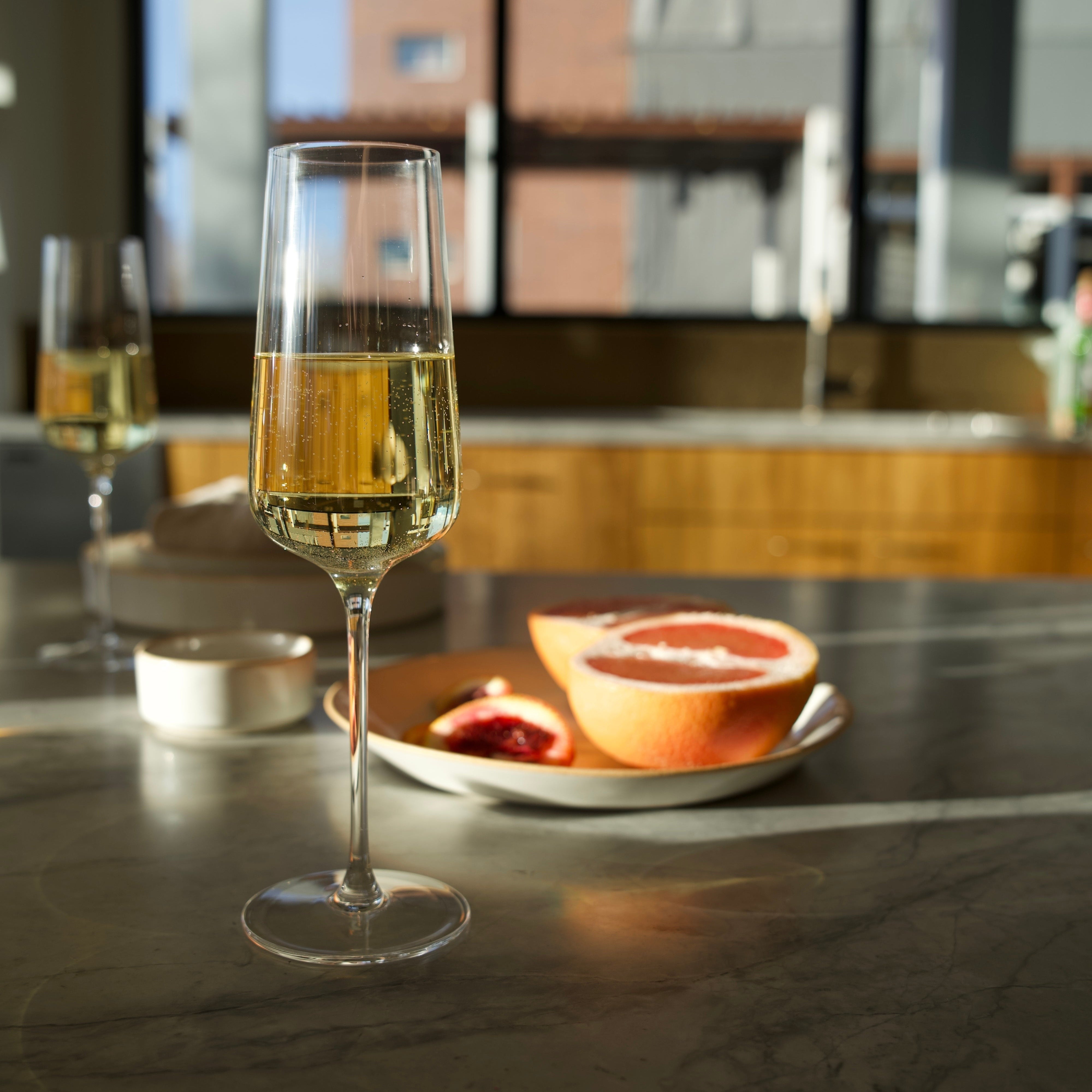 The Flute Glasses, Set of 4