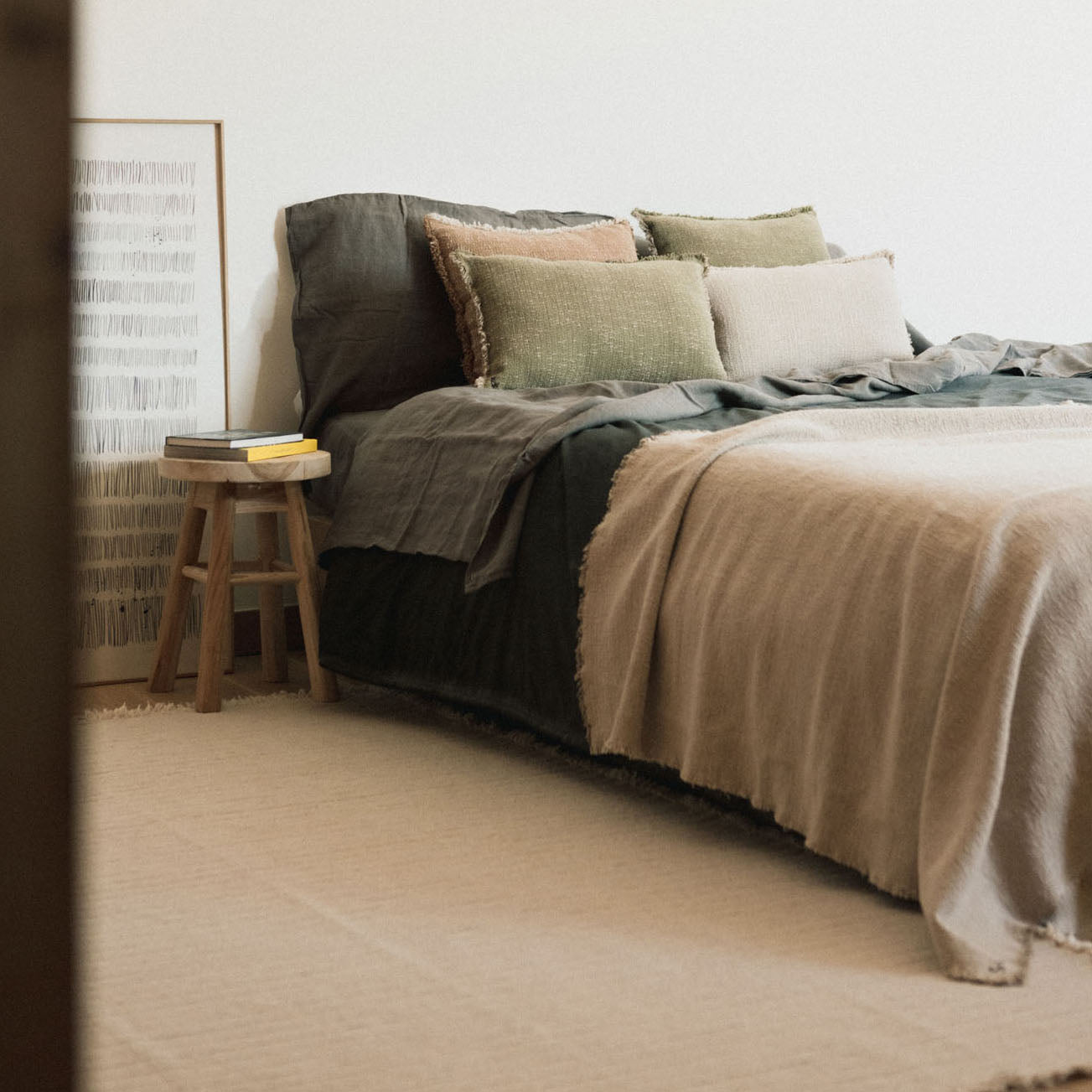 Handloom Plaid Blanket
