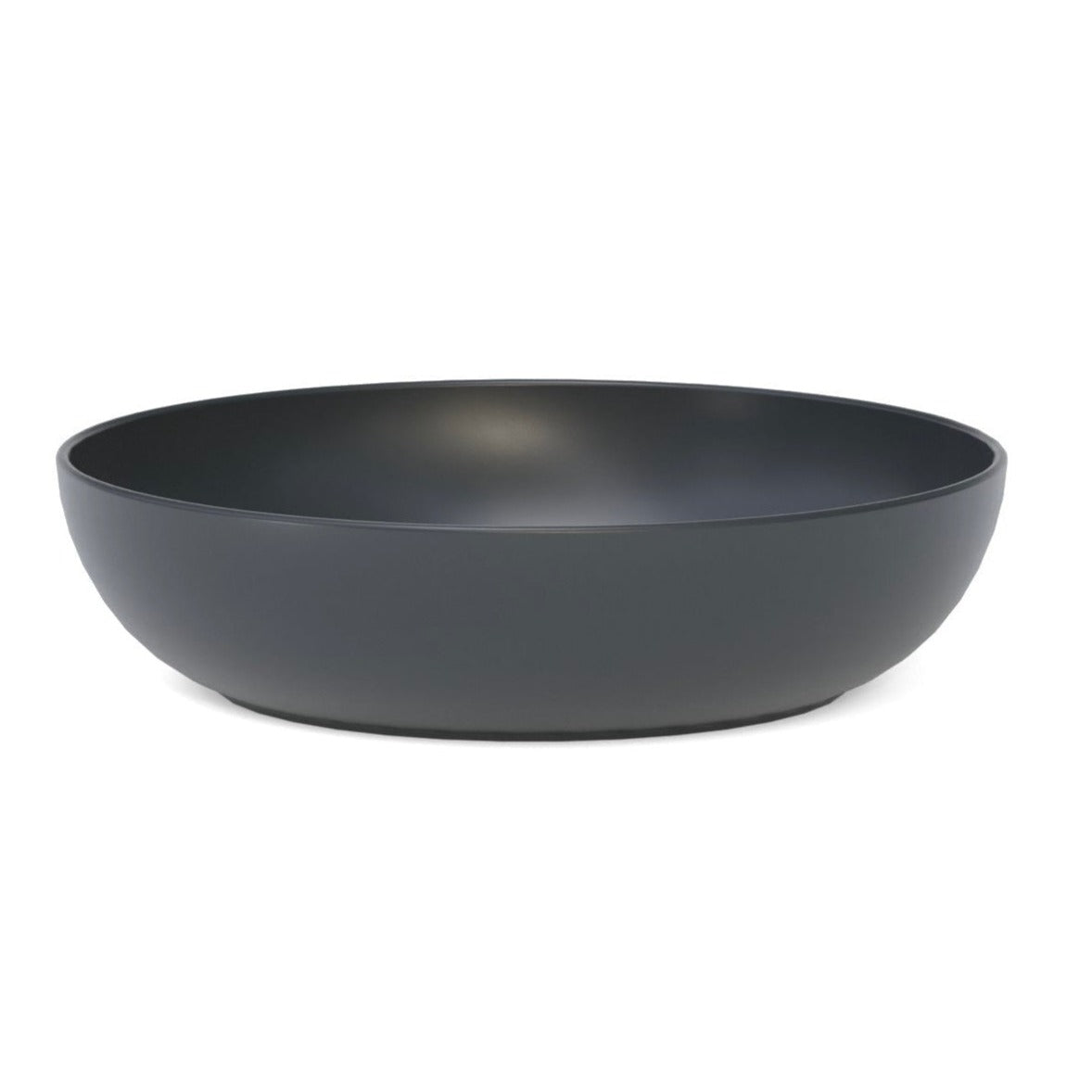 100 oz Round Salad Bowl - Black