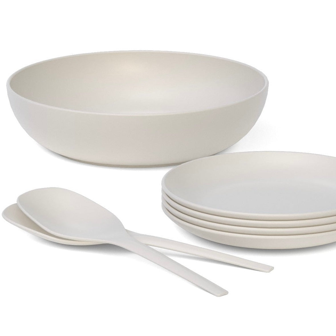 100 oz Round Salad Bowl - Off White