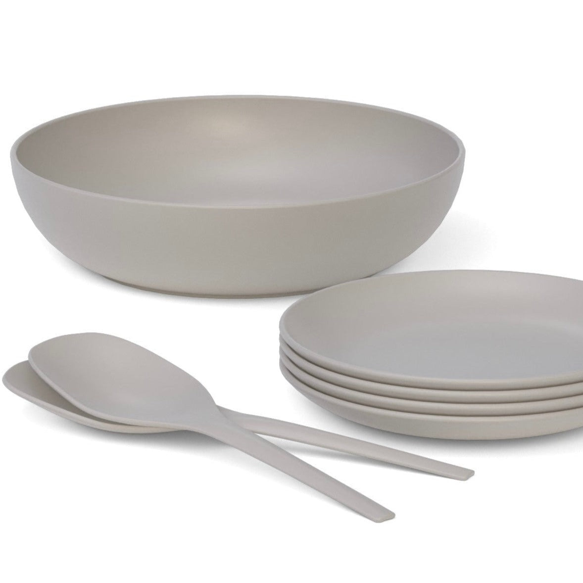 100 oz Round Salad Bowl - Stone