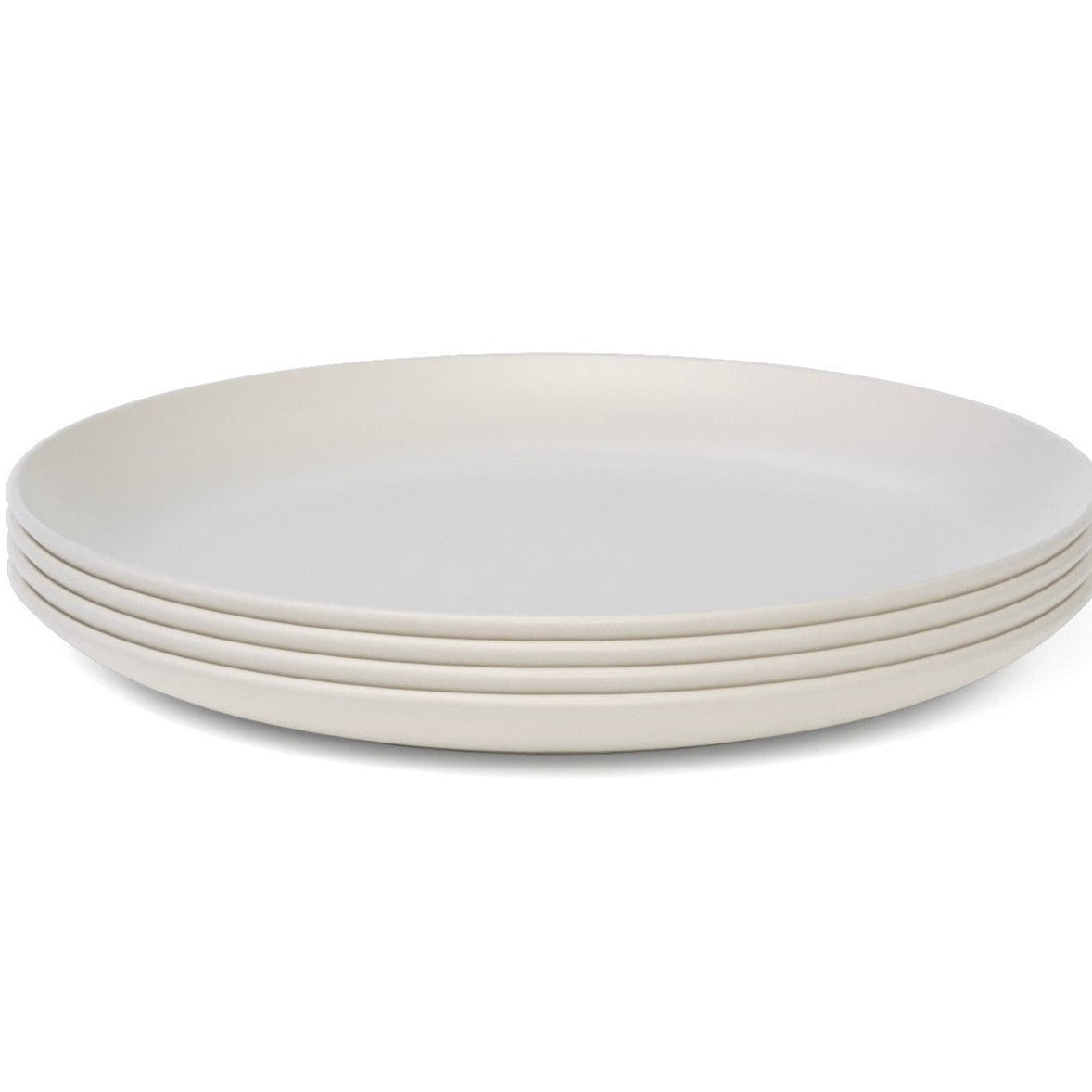 11" Round Dinner Plate, Set of 4 - Off White
