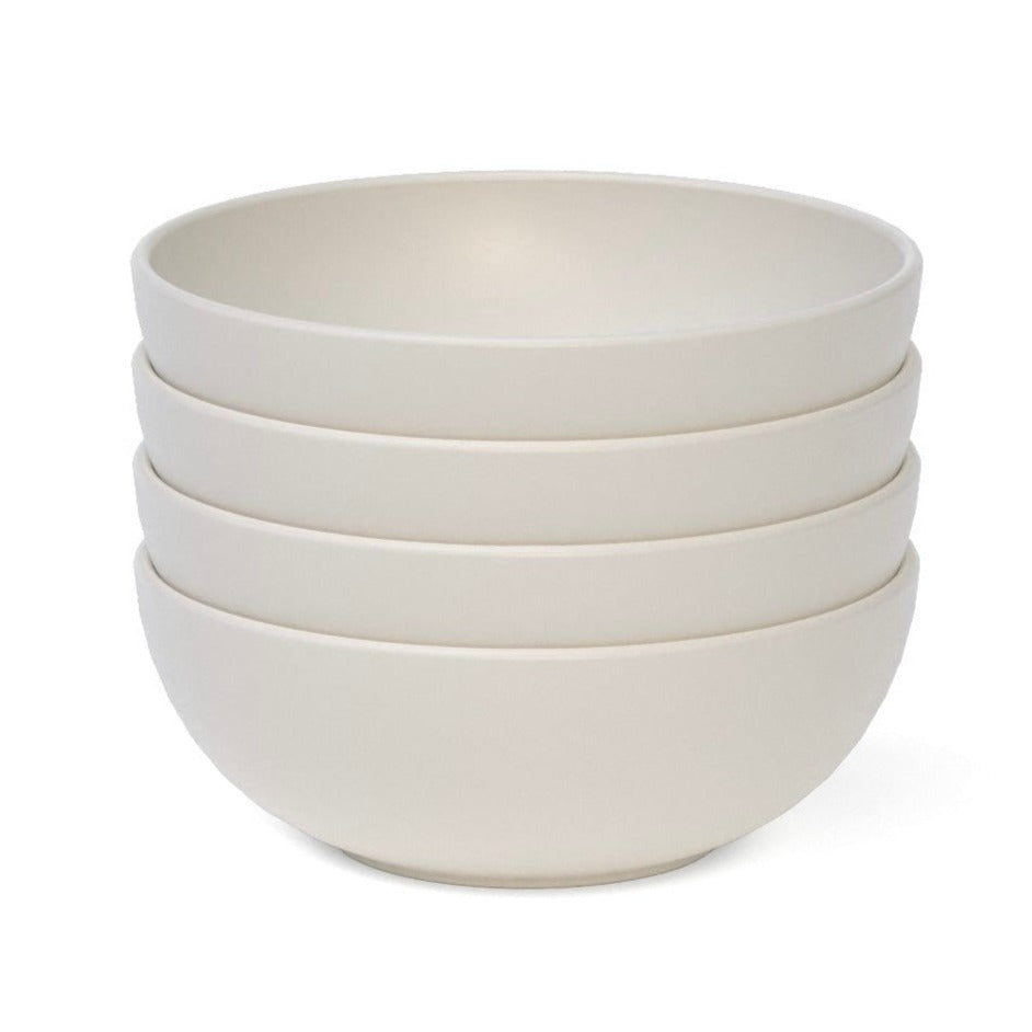24 oz Round Cereal Bowl, Set of 4 - Off White