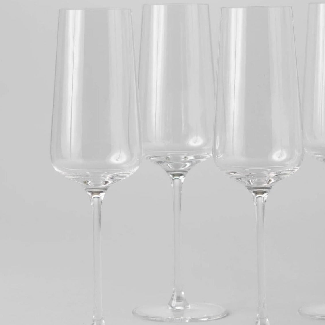 The Flute Glasses, Set of 4