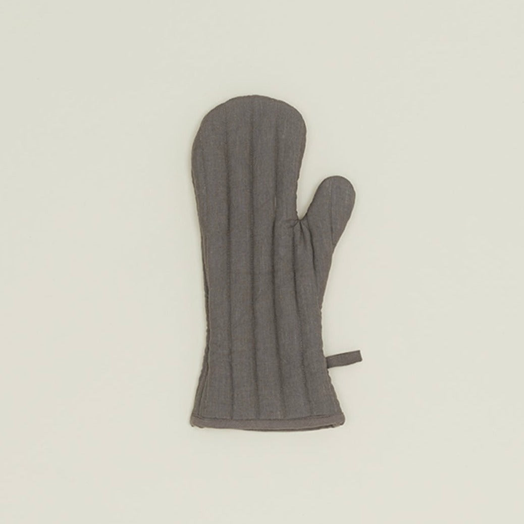Simple Linen Oven Mitts