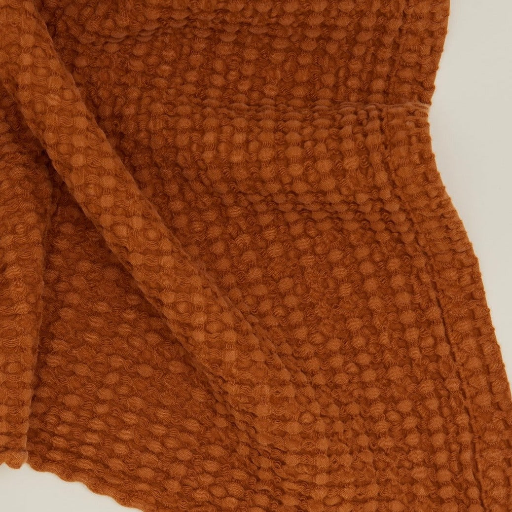Simple Waffle Towels - Terracotta