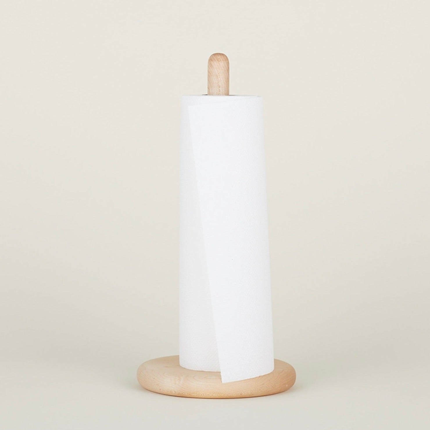 Simple Wood Kitchen Accessories - Paper Towel Holder