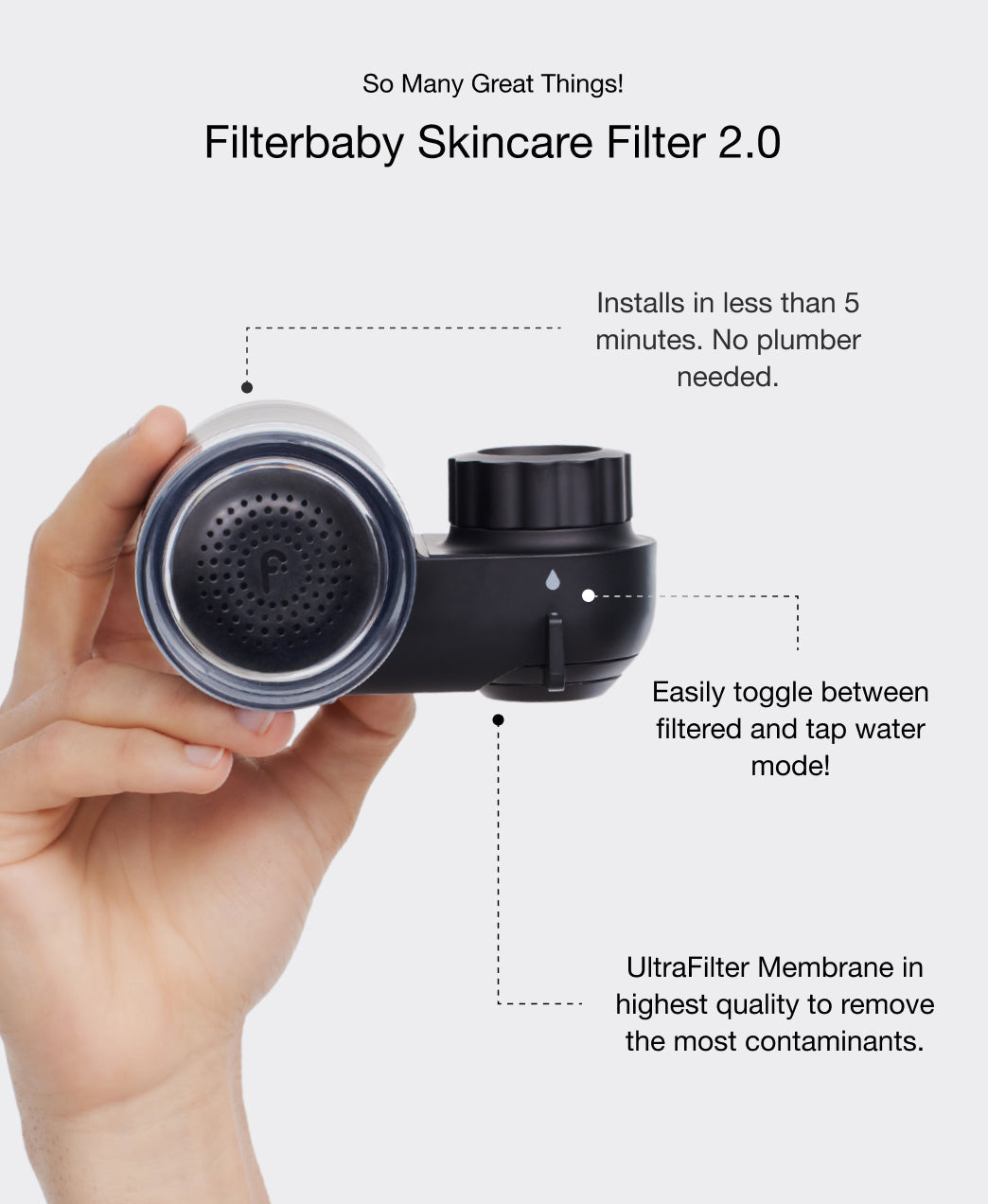 Filterbaby Skincare Faucet Filter 2.0