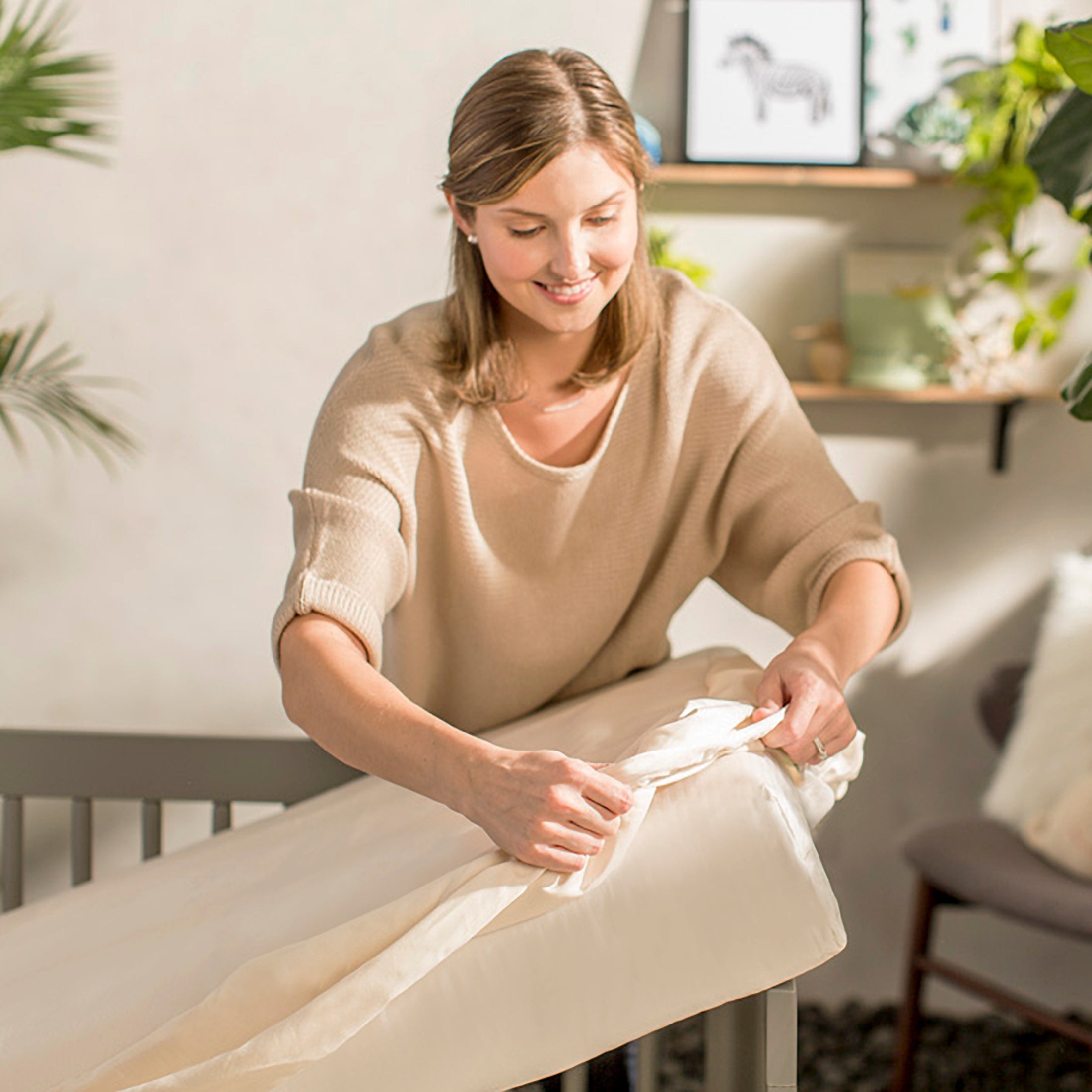 Waterproof Organic Crib Mattress Protector