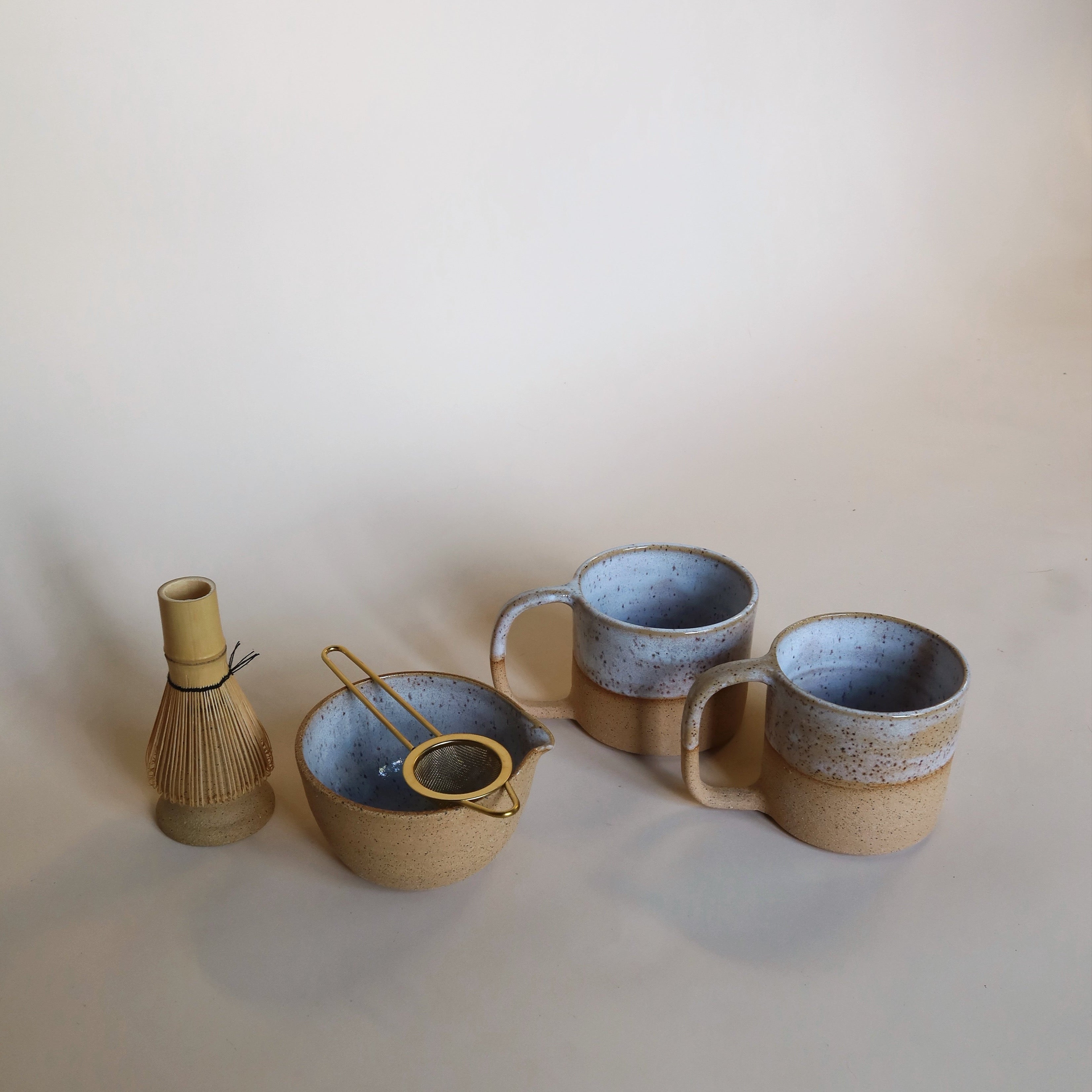 New Mexico Handmade Ceramic Matcha Bowl