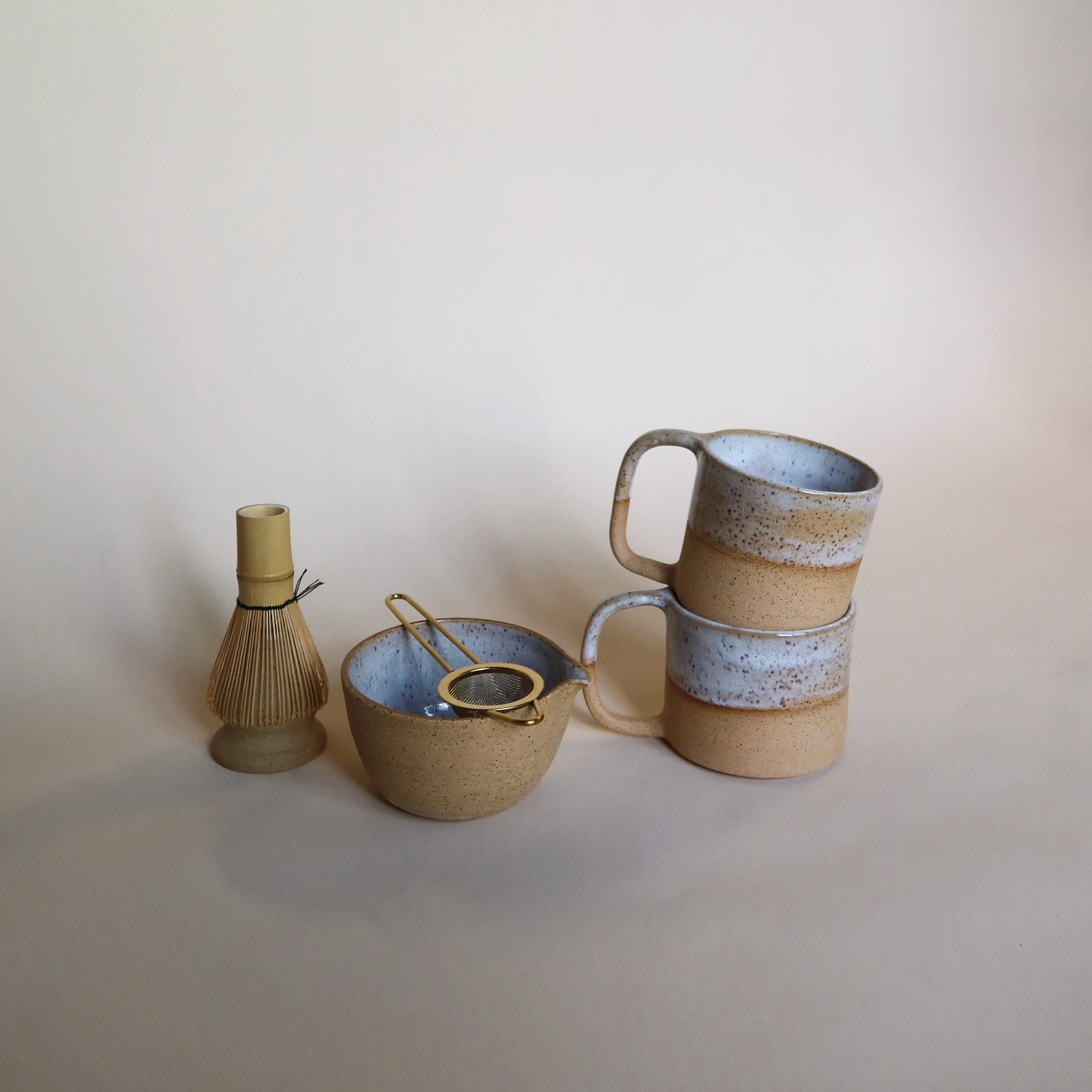 New Mexico Handmade Ceramic Matcha Bowl