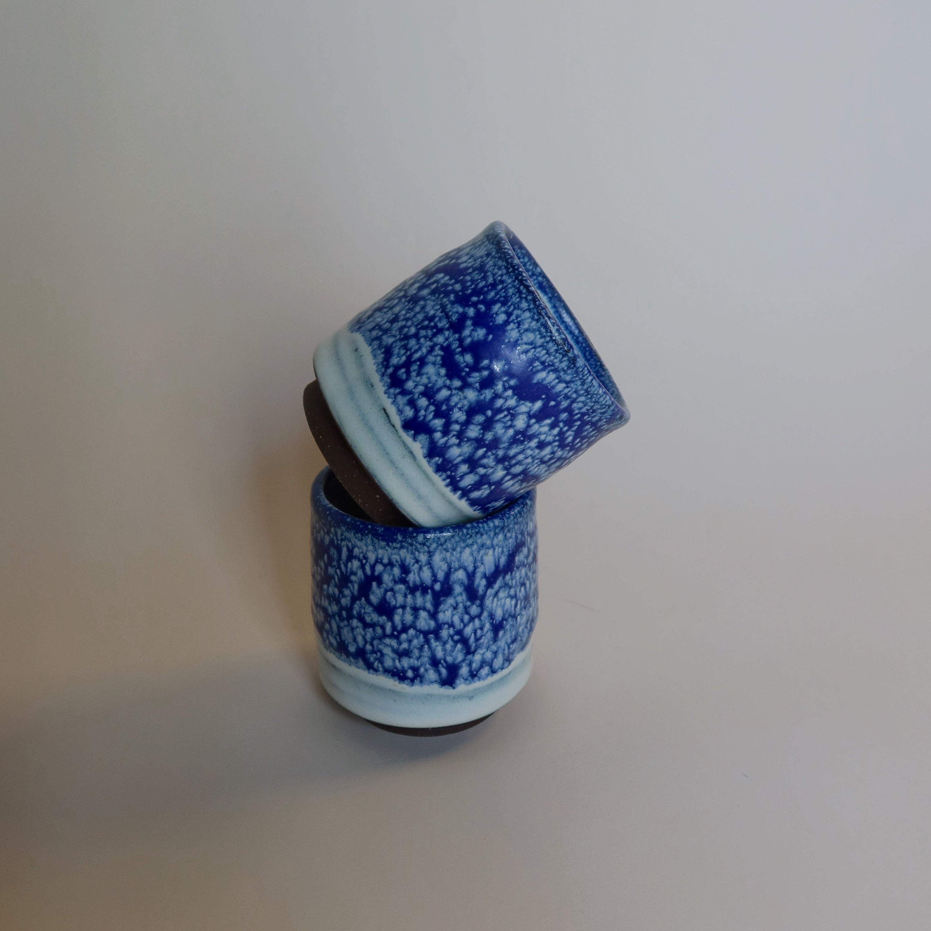 Ocean Breeze Handmade Ceramic Matcha Cup