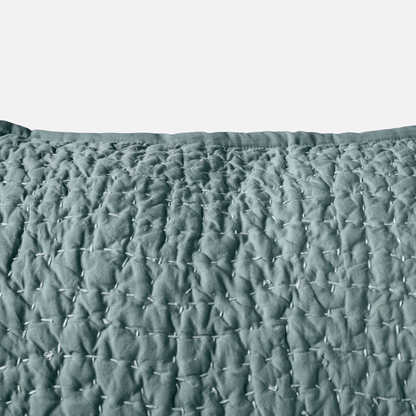 Pebbled Handstitched Organic Sham