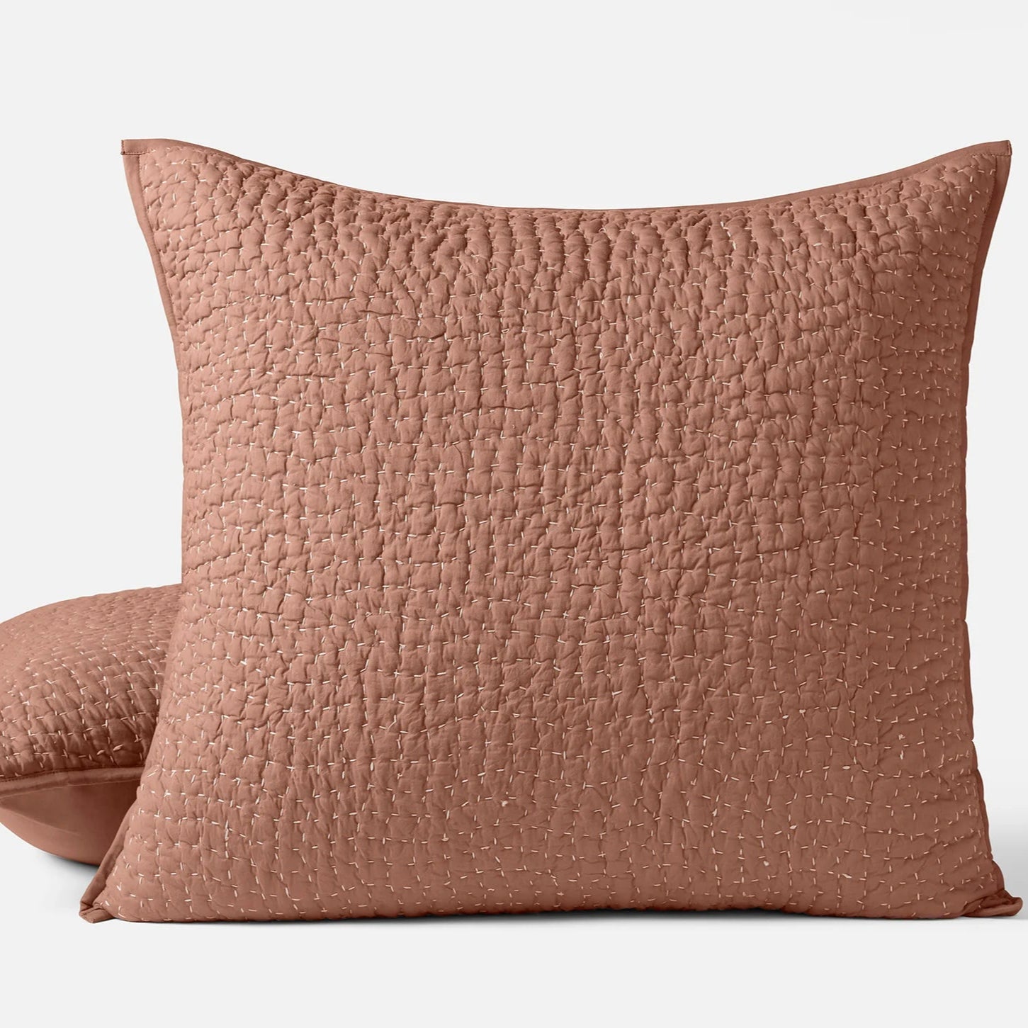 Pebbled Handstitched Organic Sham