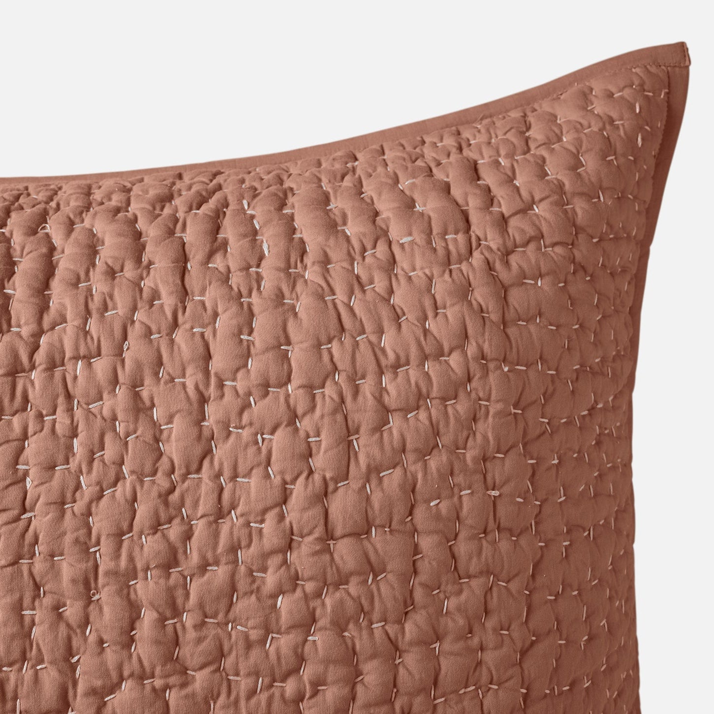 Pebbled Handstitched Organic Sham