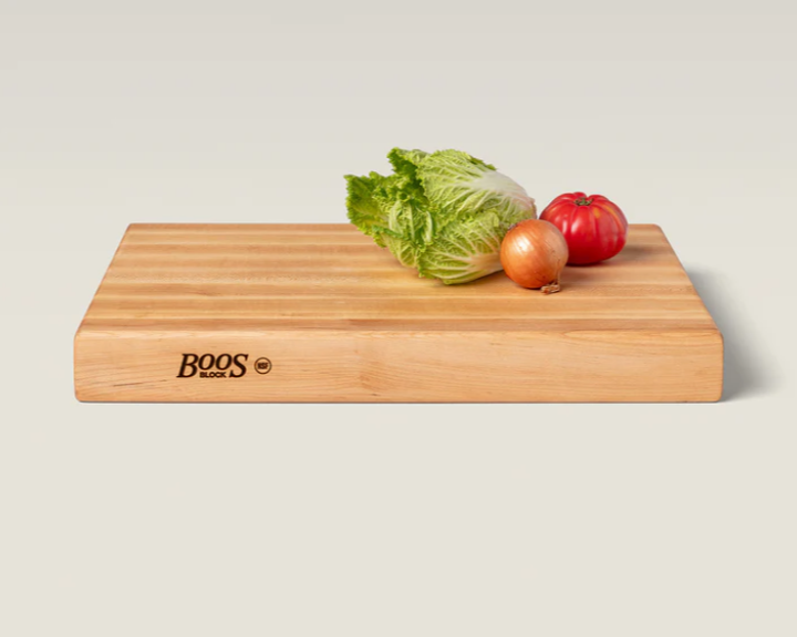 Boos Block RA-Board Series Reversible RA-Board Cutting Board, 2-1/4" Thickness, 20"x15"x2-1/4", Maple