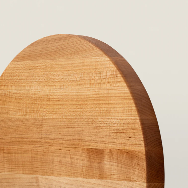 Boos Block RA-Board Series Reversible Round Cutting Board, 1-1/2" Thickness, Maple