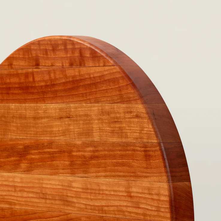 Boos Block RA-Board Series Reversible Round Cutting Board, 1-1/2" Thickness, Cherry