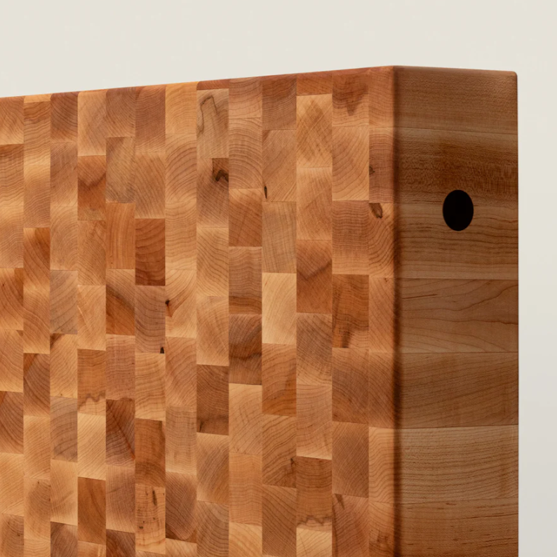 Boos Block Chopping Block, Non-Reversible, End Grain, 4" Thick (CCB Series), Maple