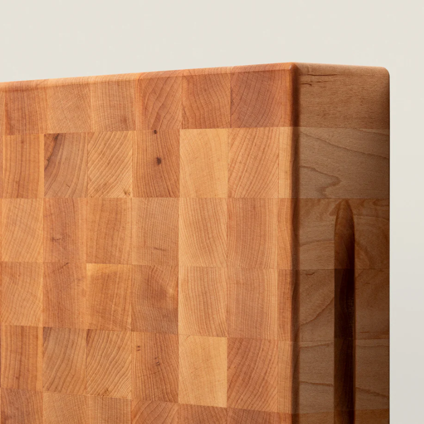 Boos Block (CCB Series) Square Chopping Block, Reversible, End Grain, 3" Thick, Maple