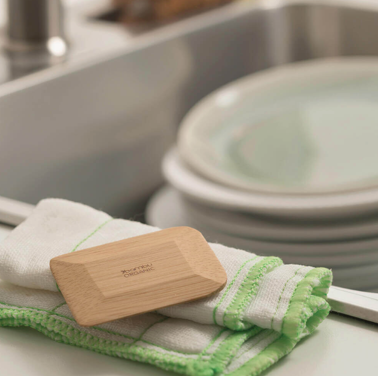 Bamboo Pot Scrapers, Set of 5
