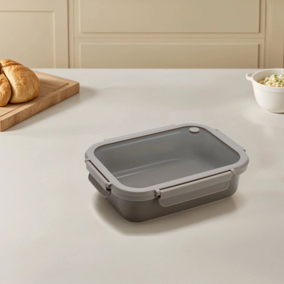 Stoneware Container - Mineral Gray