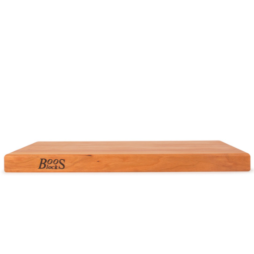 Boos Block R-Board Series Reversible Wood Cutting Board, 1.5-Inch Thickness, 20”X15”X1-1/2”, Cherry