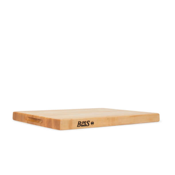 Boos Block R-Board Series Reversible Wood Cutting Board, 1.5-Inch Thickness, 20”X15”X1-1/2”, Maple