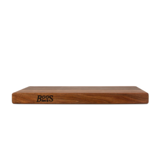 Boos Block R-Board Series Reversible Wood Cutting Board, 1.5-Inch Thickness, 18" x 12" x 1 1/2",Walnut