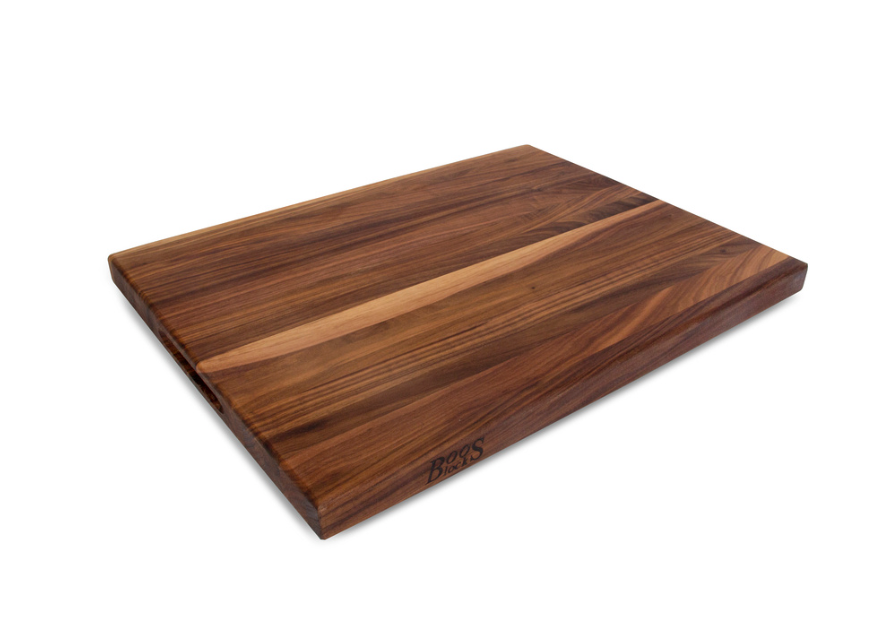 Boos Block R-Board Series Reversible Wood Cutting Board, 1.5-Inch Thickness, 24"x18"x1-1/2”, Walnut