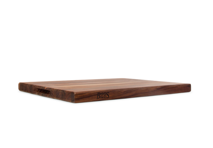 Boos Block R-Board Series Reversible Wood Cutting Board, 1.5-Inch Thickness, 24"x18"x1-1/2”, Walnut