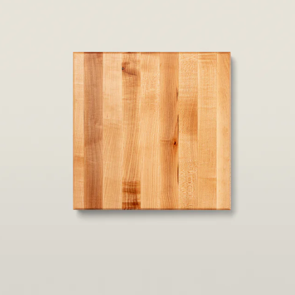 Boos Block CB Series Square Cutting Board With Juice Groove 1-3/4" Thickness, Maple